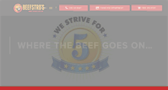 Desktop Screenshot of beefstrosbeef.com